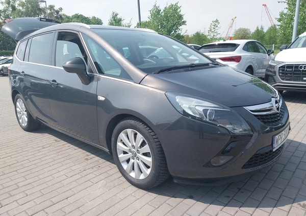 Opel Zafira cena 44900 przebieg: 151000, rok produkcji 2016 z Warszawa małe 56